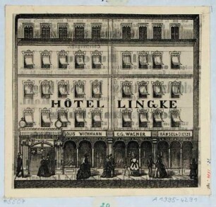 Das Hotel Lingke in Dresden