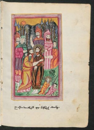 Illustration: Gefangennahme Christi