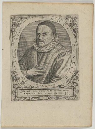 Bildnis des Hugo Donellus
