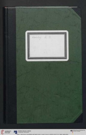 [Band 18]: Erwerbungsbücher des Museums Europäischer Kulturen: Katalogbuch II E