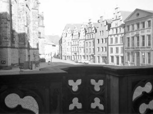 Osnabrück: Marktplatz, von der Treppe des Alten Rathauses