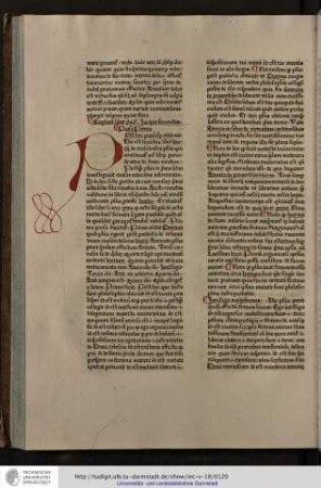 Incipit secundus [liber].