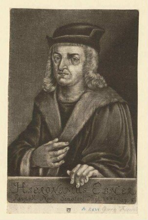 Hieronimus (I.) Ebner; gest. 1441