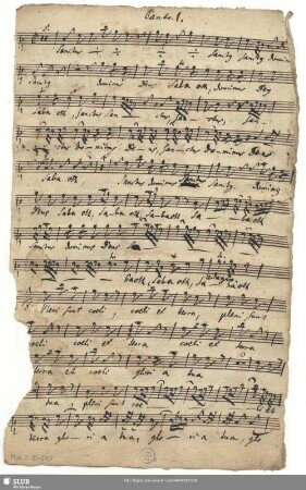 Stimmensatz [Schreiber: Opitz, J. S.; u.a.]