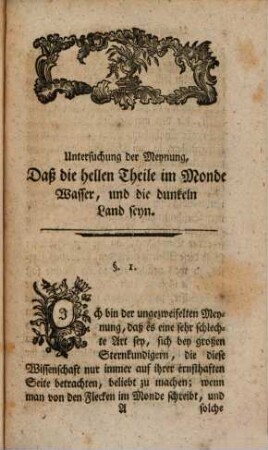 Sind die bisherigen Landcharten vom Monde, richtig, oder nicht?