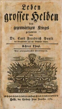 Leben grosser Helden des gegenwärtigen Krieges, 8