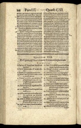 Quæstio CXI. - Quæstio CXII.