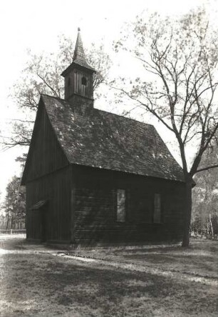 Boxberg-Sprey. Schrotholzkapelle (Renovierung 1780)