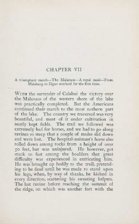 Chapter VII. A triumphant march. - ...