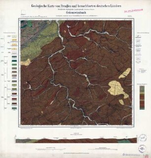 Geologische Karte von Preußen und benachbarten deutschen Ländern, [5616] Grävenwiesbach