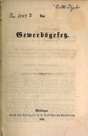Volksausgabe bayerischer Gesetze, 1