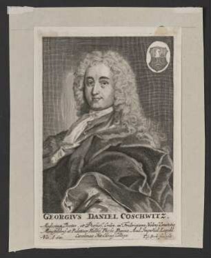 Porträt Georg Daniel Coschwitz (1679-1729)