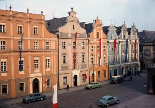 Oppeln. Hauptstraße : Opole. Wiederaufgebaute Hauptstraße am "Rynek"