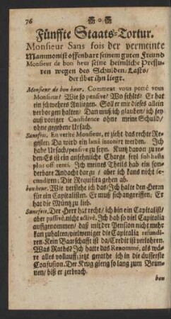 Fünffte Staats-Tortur.