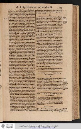 Liber III. Titulus XIII.