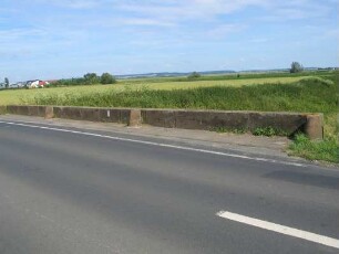 Horloff-Brücke (Brücke); Reichelsheim, Horloff-Flutbach (k.fl.Gew.II), Breitwiese, An der Flutbach