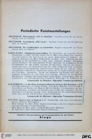 Periodische Kunstausstellungen