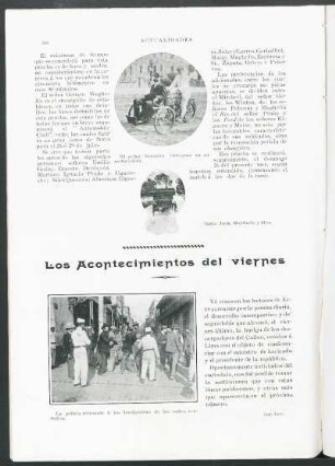 Los Acontecimientos del viernes