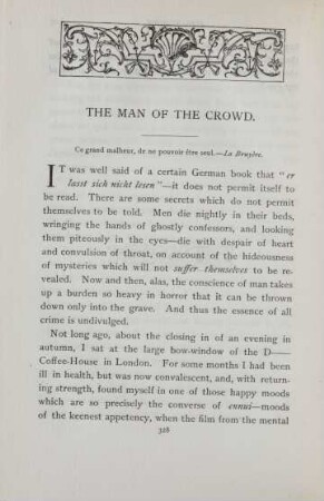 The man of the crowd