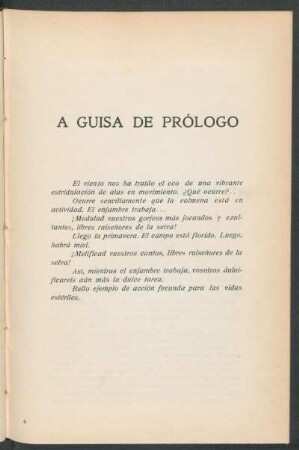 A guisa de prólogo