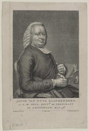 Bildnis des Jacob van Nuys Klinkenberg