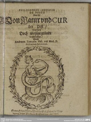 Philosophus-medicus de peste