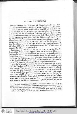 3. Die Lehre von Christus