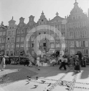 Bürgerhäuser am Langen Markt in Danzig