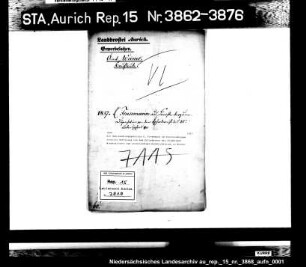 Die dem Handlungsgehilfen E. Fresemann im Feerstenborgum erteilte Befreiung von dem Erfordernis des 25jährigen Mindestalters zum selbständigen Handelsbetrieb in Weener