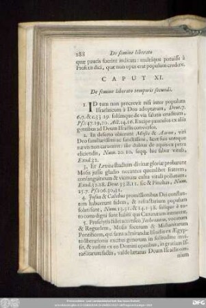 Caput XI. De semine liberato temporis secundi.