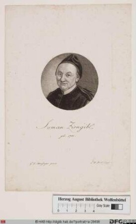 Bildnis Roman (Taufn.: Joseph) Zirngibl
