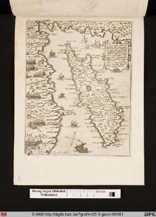Landkarte von Zypern/Cipro/Cyprus und Umgebung.