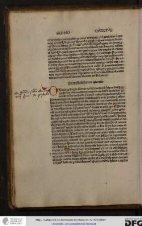 De epistola, sermo quartus.