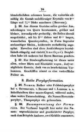 3. Rothe Porphyr-Formation