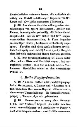 3. Rothe Porphyr-Formation