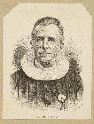 Bildnis von Moritz Mörk-Hansen (1815-1895)