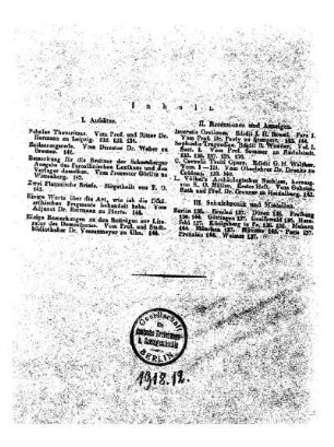 Inhalt der zweiten Abtheilung der Allgemeinen Schulzeitung : [November 1832, Heft 132 - 144]