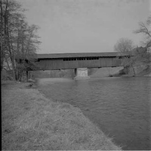 Hohenfichte, Gedeckte Holzbrücke, erb. 1602/1832