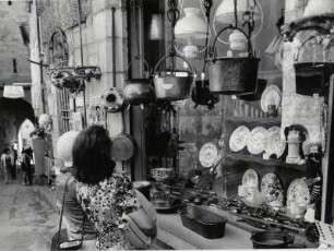Souvenirläden, Carcasonne im Süden Frankreichs