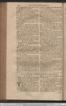The Fifth Book of Moses, called Deuteronomy