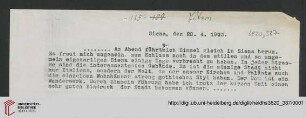 Heid. Hs. 3820,387: Brief Emil Lasks an seine Eltern
