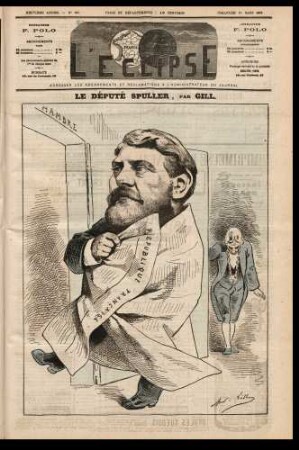 Le député Spuller, par Gill