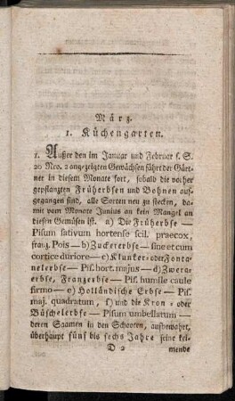 1. Küchengarten.