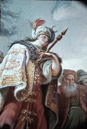 Verehrung der Ecclesia durch die vier Erdteile