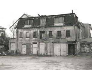 Wurzen, Altstadt 15. Fabrikgebäude (bezeichnet 1903). Hinterhaus