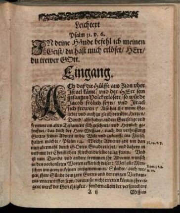 [Eine Christliche Leichpredig.]