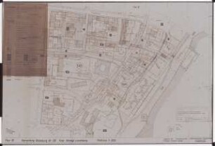 Grünplanung Ratzeburg: Planungsunterlage: Bebauungs- und Sanierungsplan Insel Flur 12 1:500