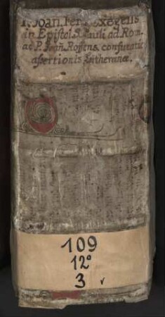 Rennewart - Studienbibliothek Dillingen CD 109.12.3#Einband