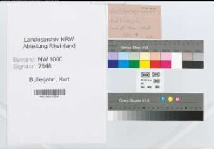 Entnazifizierung Kurt Bullerjahn, geb. 07.08.1904 (Obersteuerinspektor)