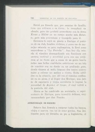 Aprendizaje de resero